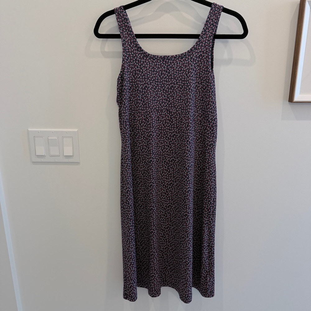 Columbia Purple Floral Midi Dress